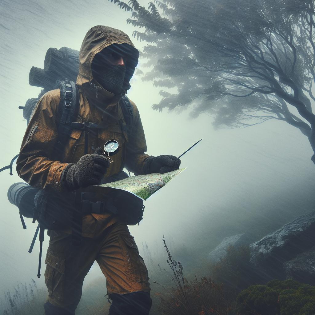 Strategien zur Orientierung bei schlechtem Wetter